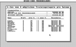 Fussball-ST Plus atari screenshot
